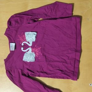 Hanna Andersson swan shirt